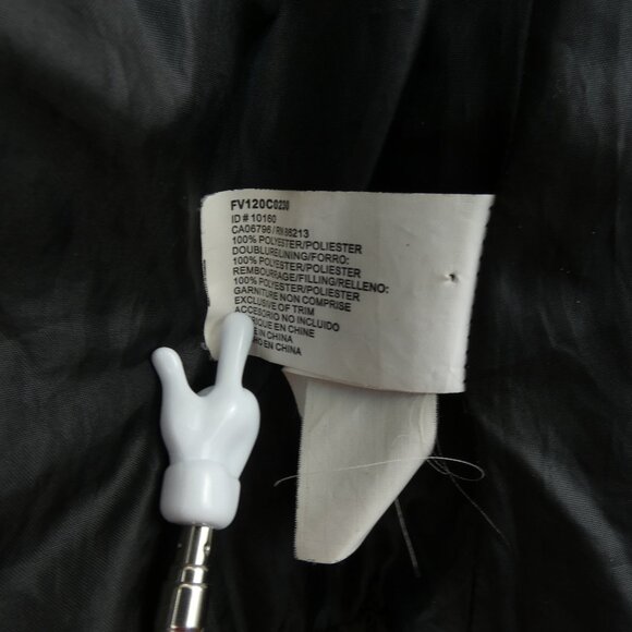 Tristan Womens Coat Medium Brown Diamond Quilted Removable Arms and Hood Jacket - Picture 12 of 16